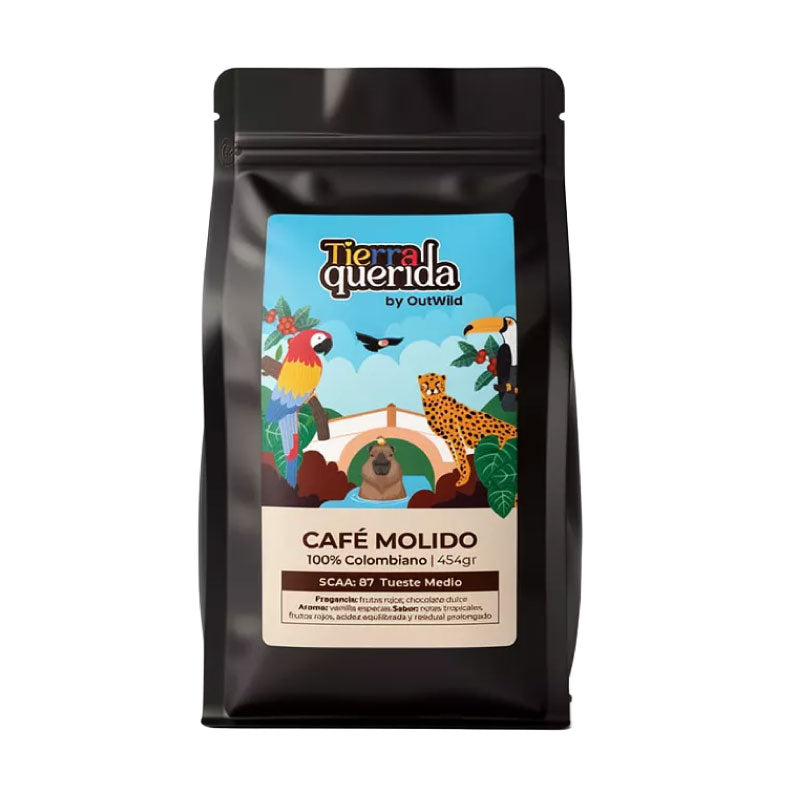 GROUND COFFEE BELOVED LAND